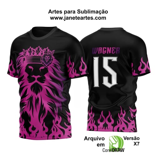 Arte Vetor Camisa InterClasse 2024 Leão Modelo 01 Arte Vetor Camisa InterClasse 2024 Leão Modelo 01