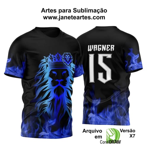 Arte Vetor Camisa InterClasse 2024 Leão Modelo 03 Arte Vetor Camisa InterClasse 2024 Leão Modelo 03