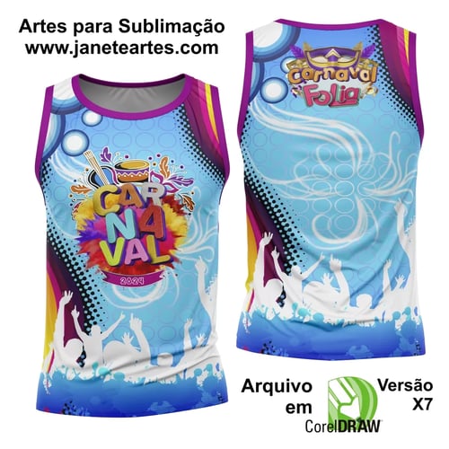Arte Camisa Bloco Abadá Sublimação Carnaval 2025 - Modelo 15 Arte Camisa Bloco Abadá Sublimação Carnaval 2025 - Modelo 15