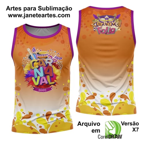 Arte Camisa Bloco Abadá Sublimação Carnaval 2025 - Modelo 17 Arte Camisa Bloco Abadá Sublimação Carnaval 2025 - Modelo 17