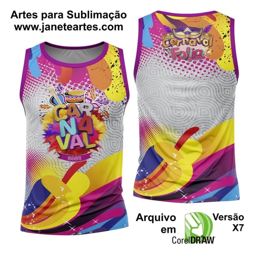 Arte Camisa Bloco Abadá Sublimação Carnaval 2025 - Modelo 24 Arte Camisa Bloco Abadá Sublimação Carnaval 2025 - Modelo 24