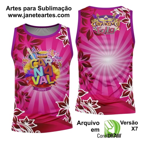 Arte Camisa Bloco Abadá Sublimação Carnaval 2025 - Modelo 42 Arte Camisa Bloco Abadá Sublimação Carnaval 2025 - Modelo 42