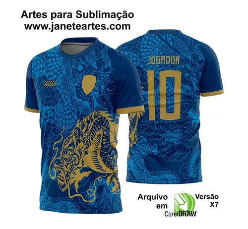 Arte Vetor Camisa InterClasse 2024 Dragão Modelo 21