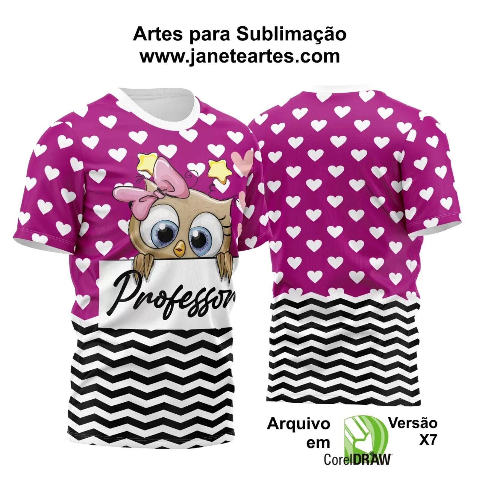 Arte Vetor Estampa Camisa Professor Educação 2024 Modelo 13