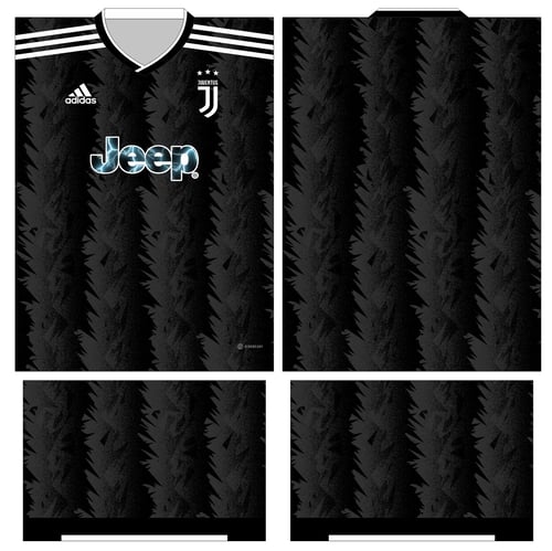 Arte Vetor Estampa Camisa Juventus 2022 2023 Modelo 3