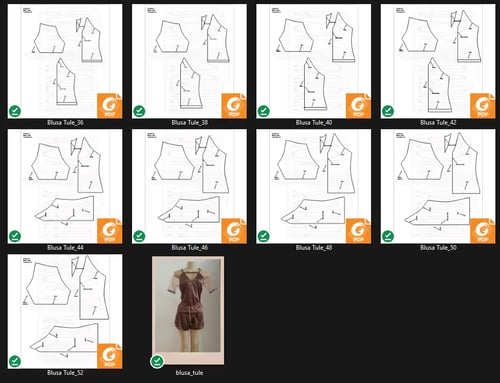 Molde de Costura Para Imprimir Camiseta - 38 - Blusa Tule Molde de Costura Para Imprimir Camiseta - 38 - Blusa Tule