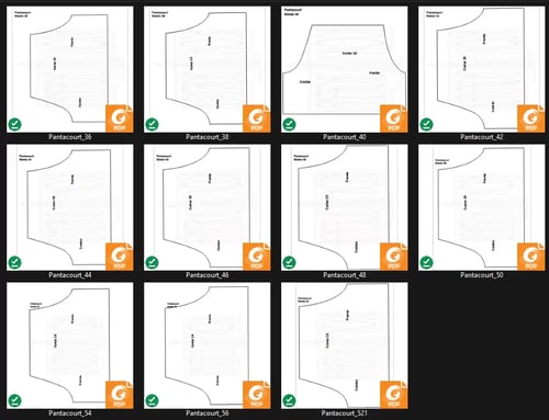 Molde de Costura Para Imprimir Camiseta - 49 - Calça Pantacourt