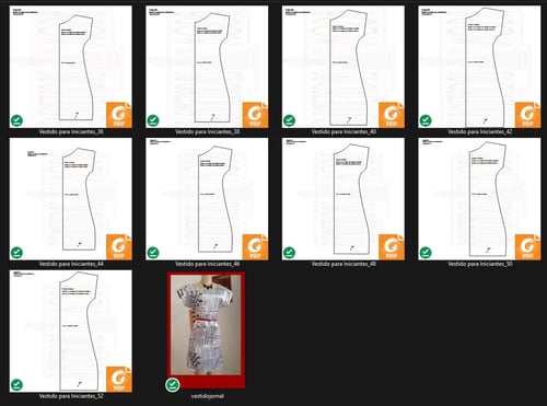 Molde de Costura Para Imprimir Camiseta - 105 - Vestido para Iniciantes
