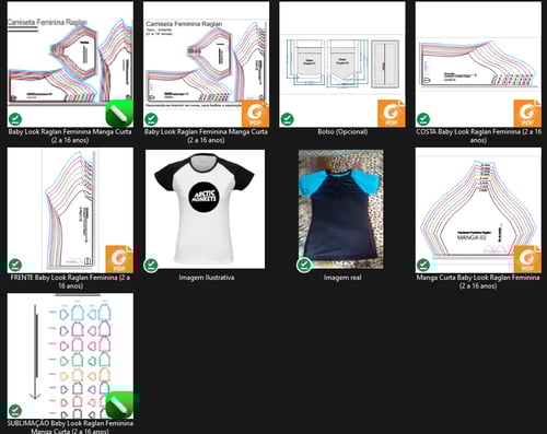 Molde de Costura Para Imprimir Camiseta Infantil - 03 - Baby Look Raglan (2 a 16 anos) ok Molde de Costura Para Imprimir Camiseta Infantil - 03 - Baby Look Raglan (2 a 16 anos) ok