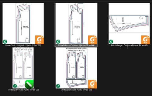 Molde de Costura Para Imprimir Camiseta - 03 - Blusa de Pijama Unissex _Verão_ (PP ao GG) Molde de Costura Para Imprimir Camiseta - 03 - Blusa de Pijama Unissex _Verão_ (PP ao GG)