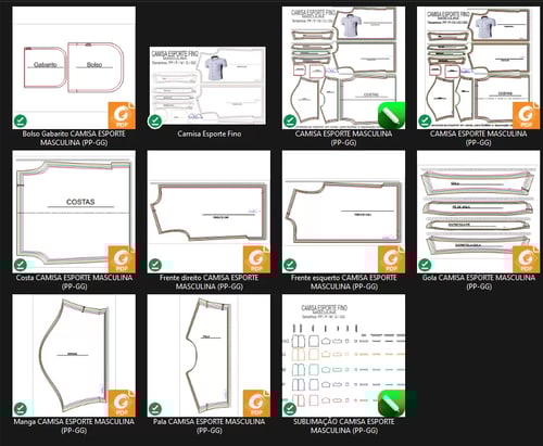 Molde de Costura Para Imprimir Camiseta - 27 - Camisa Social Esporte Fino Masculina (PP-GG) Molde de Costura Para Imprimir Camiseta - 27 - Camisa Social Esporte Fino Masculina (PP-GG)