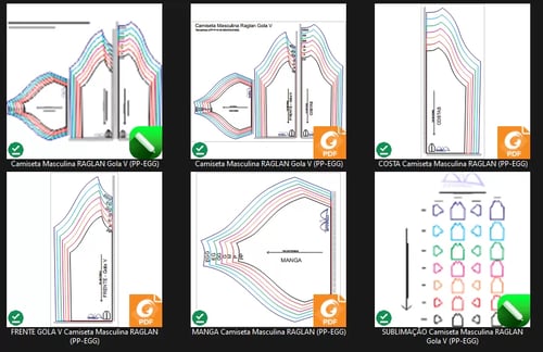 Molde de Costura Para Imprimir Camiseta - 30 - Camiseta Raglan Gola V (PP-EGG) ok Molde de Costura Para Imprimir Camiseta - 30 - Camiseta Raglan Gola V (PP-EGG) ok