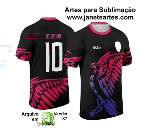 Arte Vetor Camisa InterClasse 2024 Modelo 37 Fenix Degrade