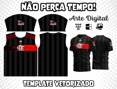 Arte Camisa do Flamengo