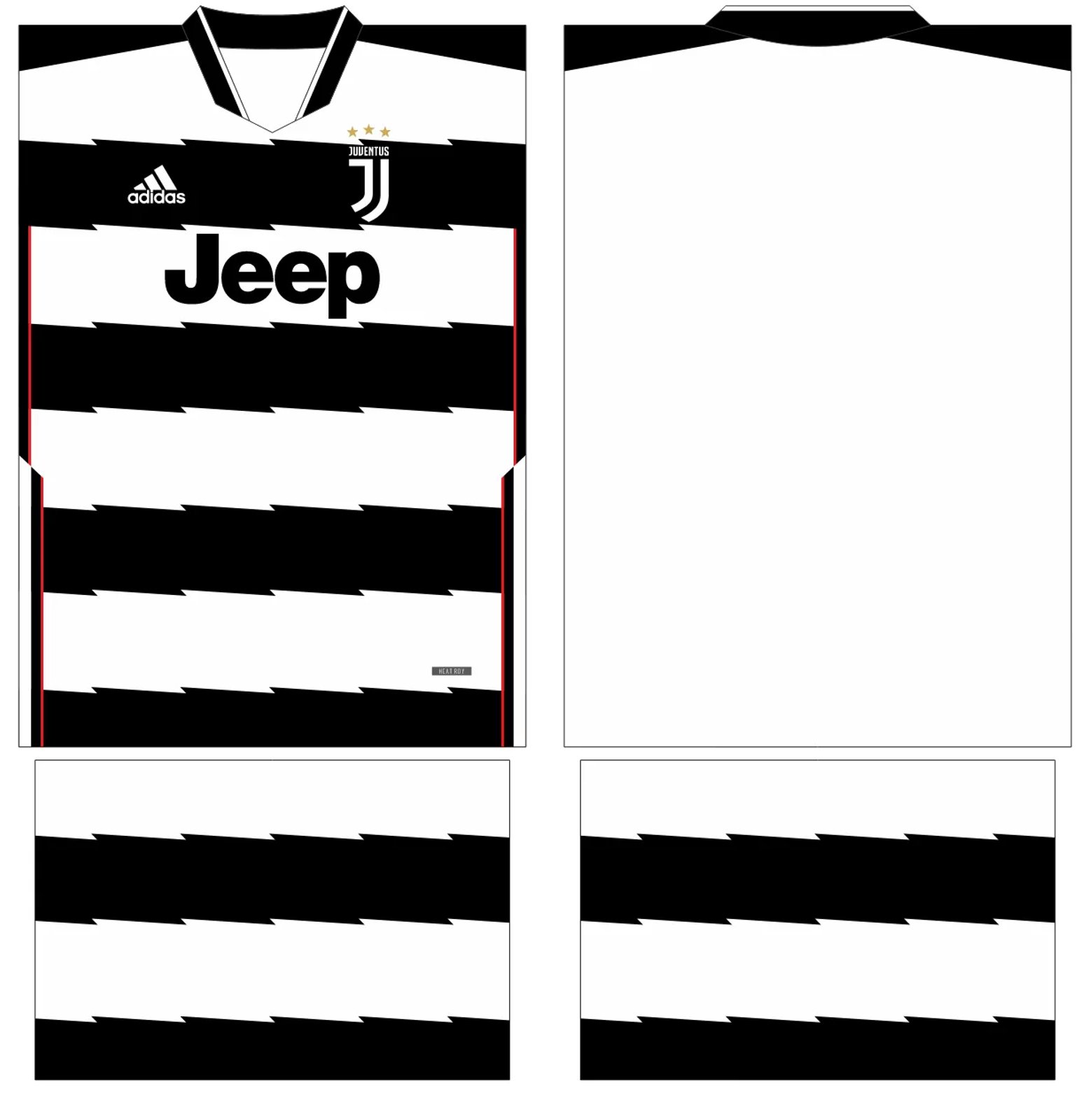 Arte Vetor Estampa Camisa Juventus Conceito 2024 2