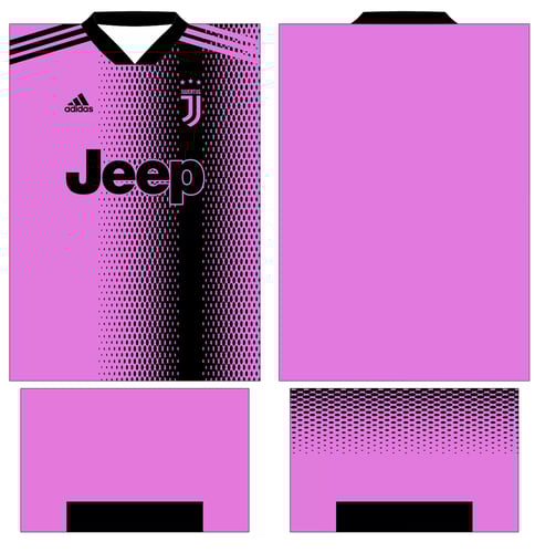 Arte Vetor Estampa Camisa Juventus Conceito 2023 - 4