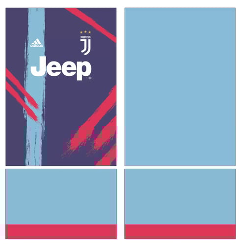 Arte Vetor Estampa Camisa Juventus Conceito 2020 2021 - 3