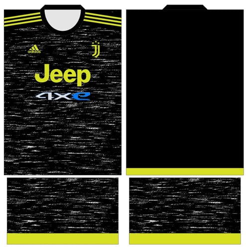 Arte Vetor Estampa Camisa Juventus Conceito 2022 - 3