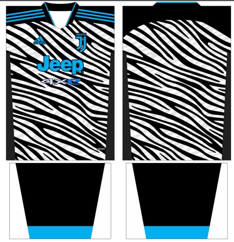 Arte Vetor Estampa Camisa Juventus Conceito 2022 - 5