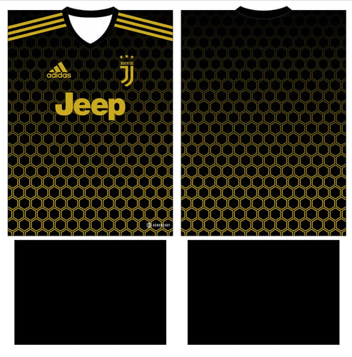Arte Vetor Estampa Camisa Juventus Goleiro 2022 Arte Vetor Estampa Camisa Juventus Goleiro 2022