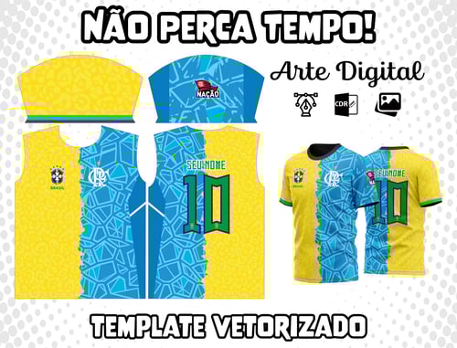 Arte Camisa do Flamengo brasil m2