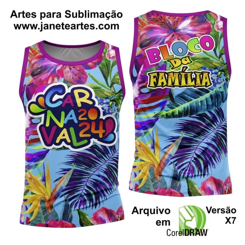 Arte Camisa Bloco Abadá Sublimação Carnaval 2025 - Modelo 49 Arte Camisa Bloco Abadá Sublimação Carnaval 2025 - Modelo 49