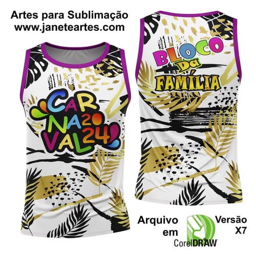 Arte Camisa Bloco Abadá Sublimação Carnaval 2025 - Modelo 54 Arte Camisa Bloco Abadá Sublimação Carnaval 2025 - Modelo 54