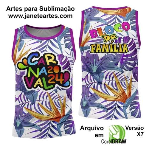 Arte Camisa Bloco Abadá Sublimação Carnaval 2025 - Modelo 58 Arte Camisa Bloco Abadá Sublimação Carnaval 2025 - Modelo 58