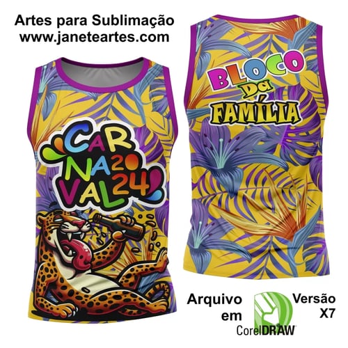 Arte Camisa Bloco Abadá Sublimação Carnaval 2025 - Modelo 68 Arte Camisa Bloco Abadá Sublimação Carnaval 2025 - Modelo 68