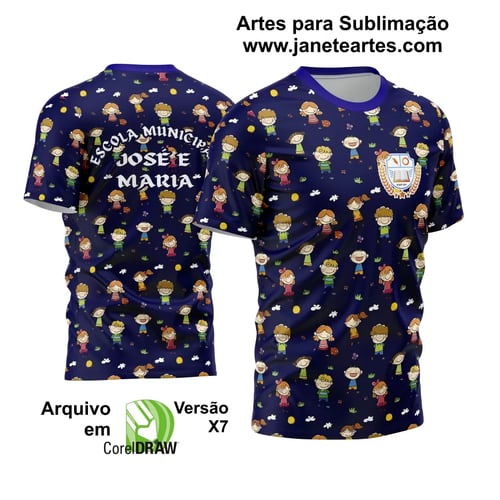 Arte Estampa Template Camisa Professora - Professor 2024 Modelo 02