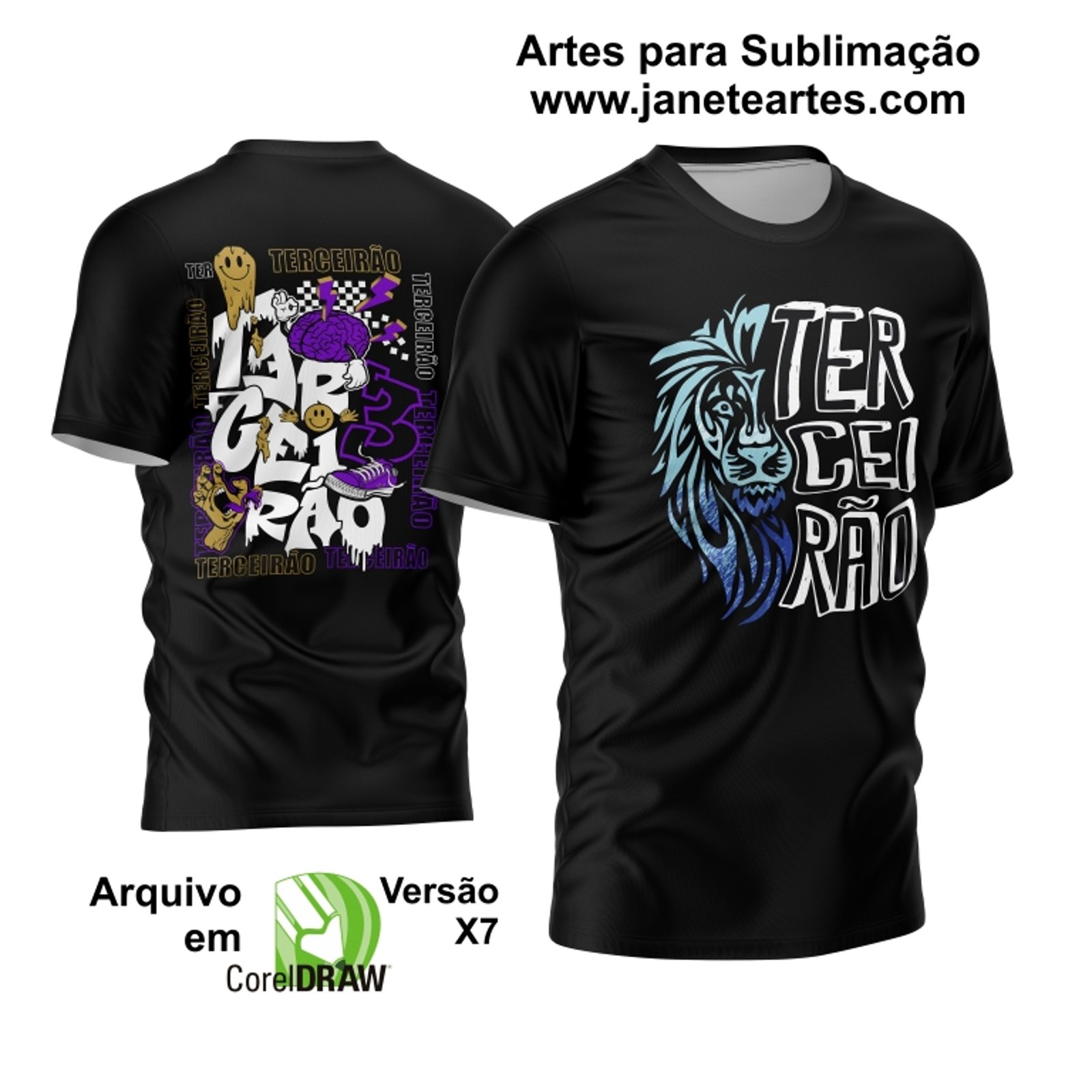 Arte Camisa Terceirão 2023 | Arte Vetor Camisa Terceirão