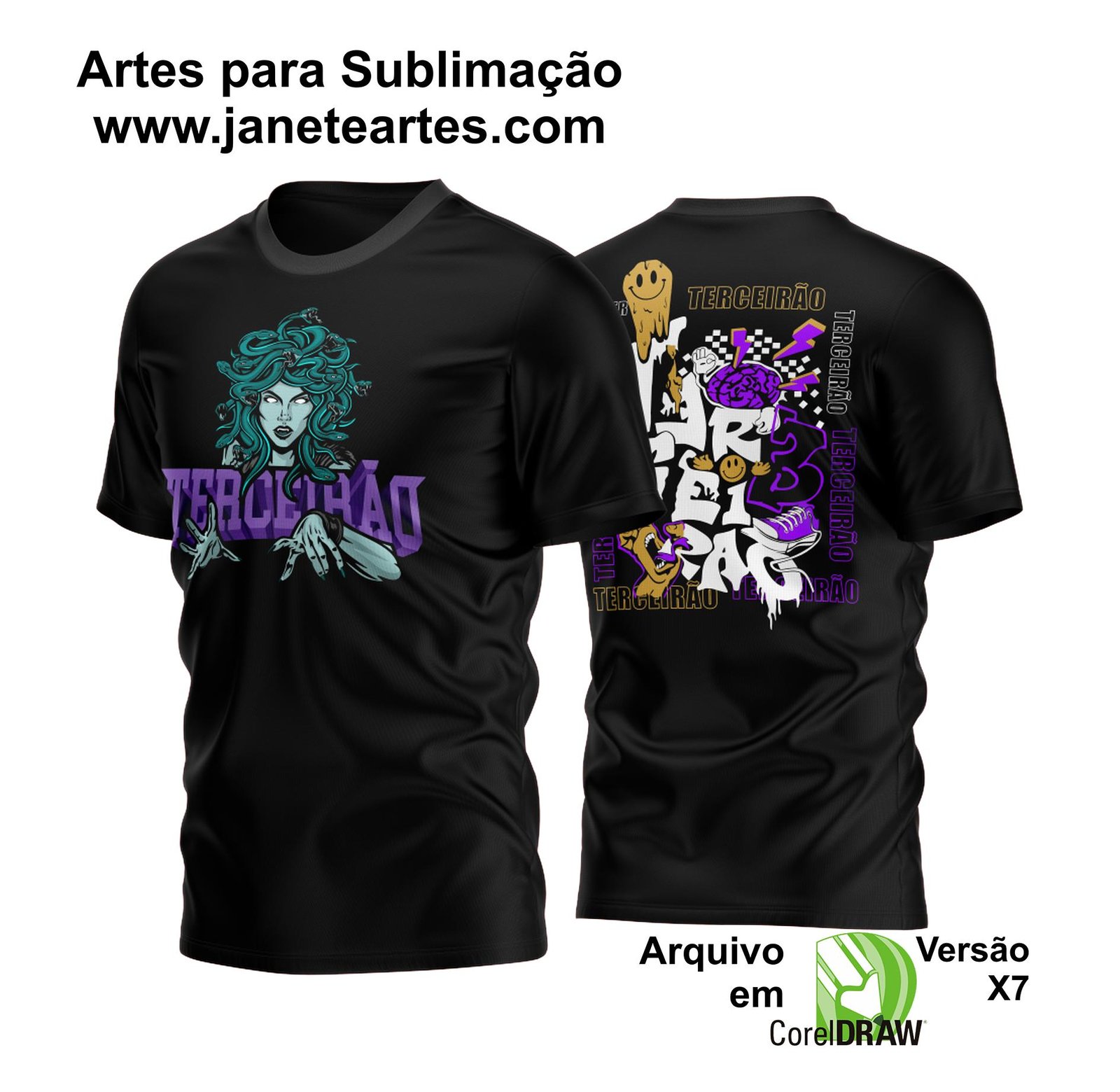 Arte Camisa Terceirão 2023 | Arte Vetor Camisa Terceirão