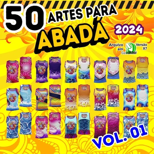 Templates Abadá Carnavalesco - Pacote Abadá 2024 - Vetor Templates Abadá Carnavalesco - Pacote Abadá 2024 - Vetor
