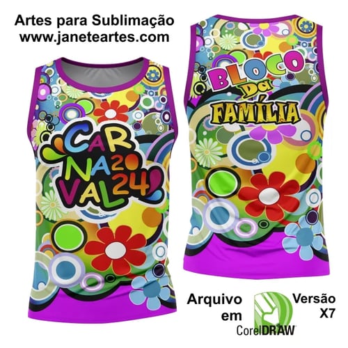Arte Camisa Bloco Abadá Sublimação Carnaval 2025 - Modelo 75 Arte Camisa Bloco Abadá Sublimação Carnaval 2025 - Modelo 75