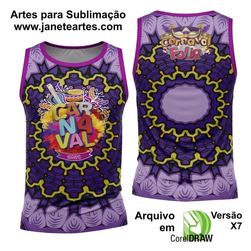 Arte Camisa Bloco Abadá Sublimação Carnaval 2025 - Modelo 102 Arte Camisa Bloco Abadá Sublimação Carnaval 2025 - Modelo 102