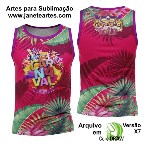 Arte Camisa Bloco Abadá Sublimação Carnaval 2025 - Modelo 124 Arte Camisa Bloco Abadá Sublimação Carnaval 2025 - Modelo 124