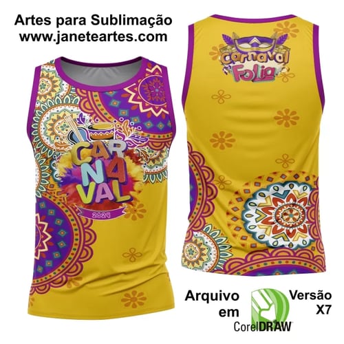 Arte Camisa Bloco Abadá Sublimação Carnaval 2025 - Modelo 125 Arte Camisa Bloco Abadá Sublimação Carnaval 2025 - Modelo 125
