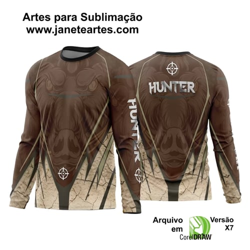 Arte Vetor Estampa Camisa Caça Esportiva 2024 Modelo 10 Arte Vetor Estampa Camisa Caça Esportiva 2024 Modelo 10