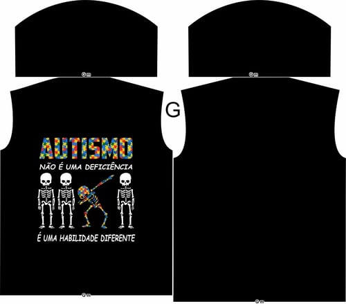 Arte Camisa Autismo | Vetor Camisa Autismo | APAE