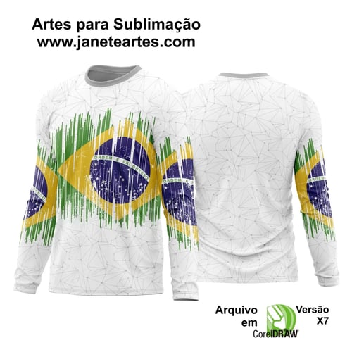 Arte Vetor Estampa Camisa Brasil Personalizada Modelo 01 Arte Vetor Estampa Camisa Brasil Personalizada Modelo 01