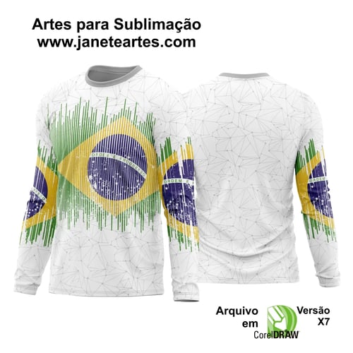 Arte Vetor Estampa Camisa Brasil Personalizada Modelo 03 Arte Vetor Estampa Camisa Brasil Personalizada Modelo 03