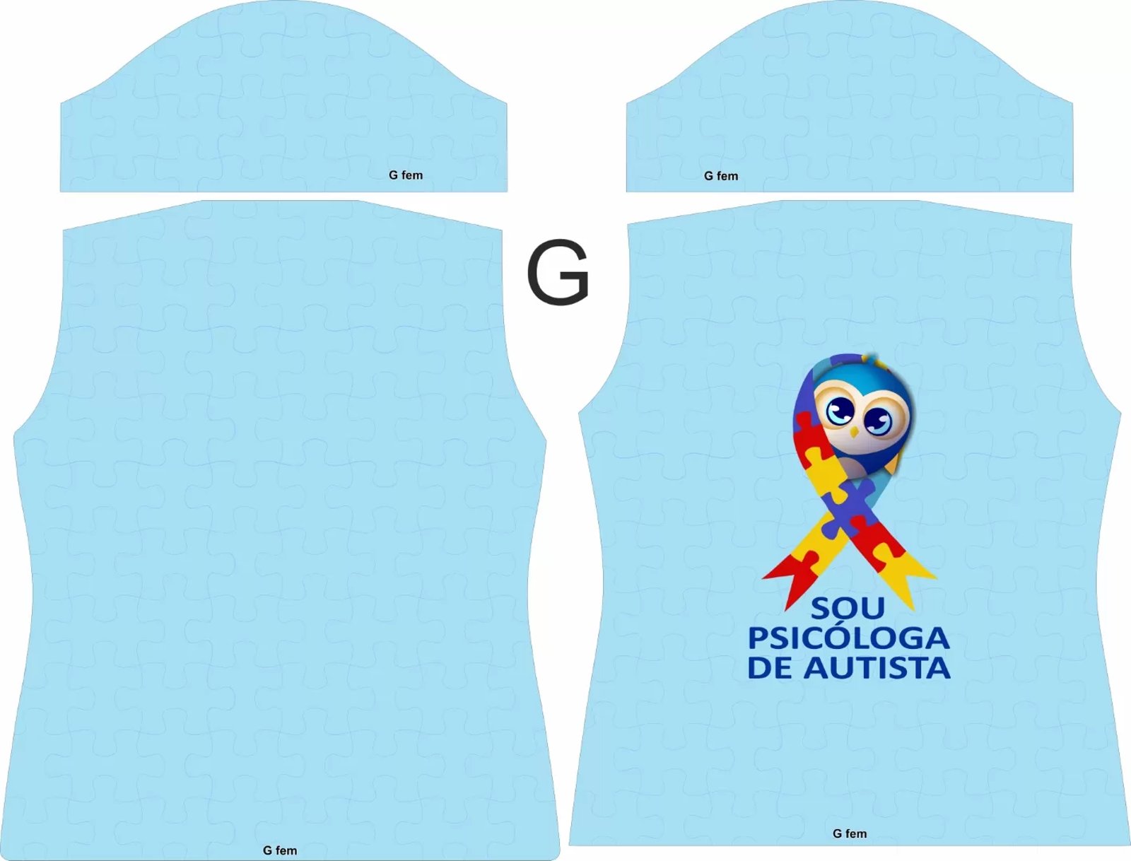 Arte Camisa Autismo | Vetor Camisa Autismo | APAE