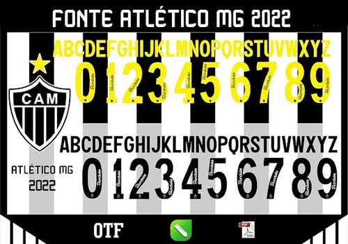Fonte Atlético MG 2022