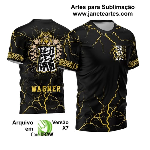 Arte Vetor Camisa Terceirão Zeus Em Fúria 2024 Modelo 02