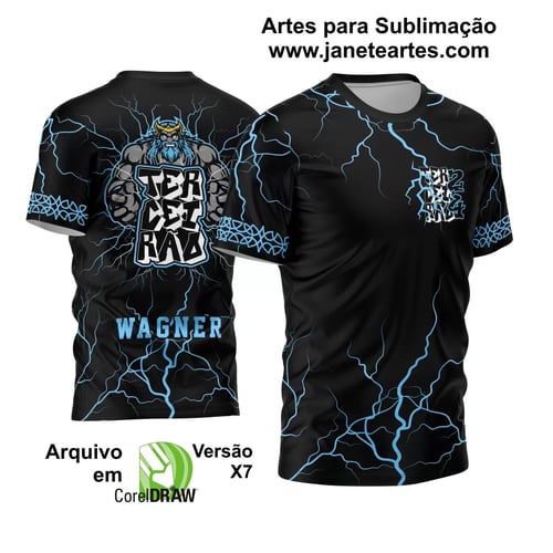 Arte Vetor Camisa Terceirão Zeus Em Fúria 2024 Modelo 06