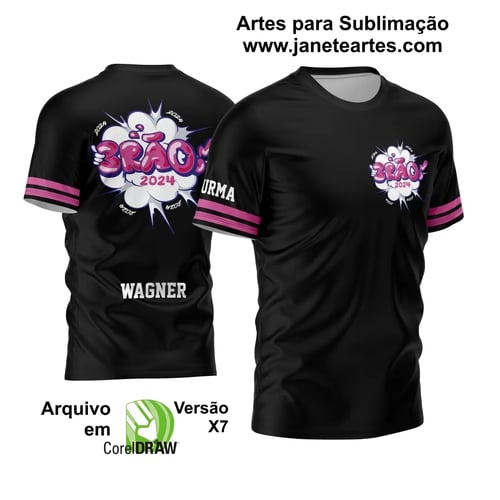 Arte Vetor Camisa Terceirão 2024 Balão