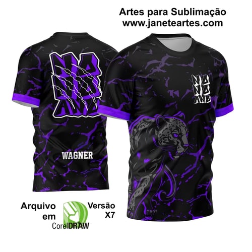 Arte Vetor Camisa Nono Ano 2024 Pantera Negra Garra