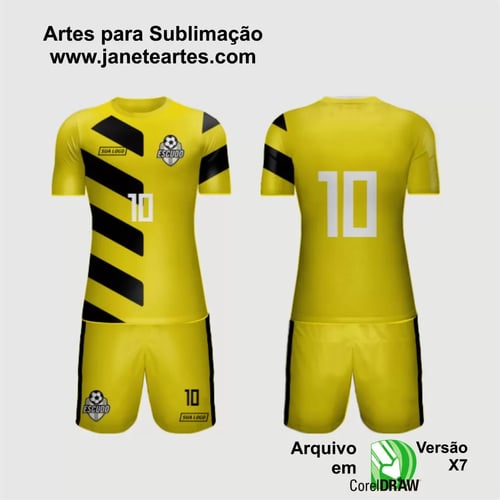 Arte Vetor Camisa de Time Amador 2024 - Modelo 03 Arte Vetor Camisa de Time Amador 2024 - Modelo 03