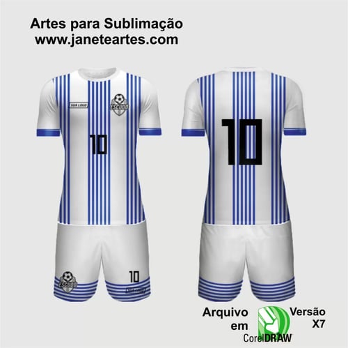 Arte Vetor Camisa de Time Amador 2024 - Modelo 05 Arte Vetor Camisa de Time Amador 2024 - Modelo 05