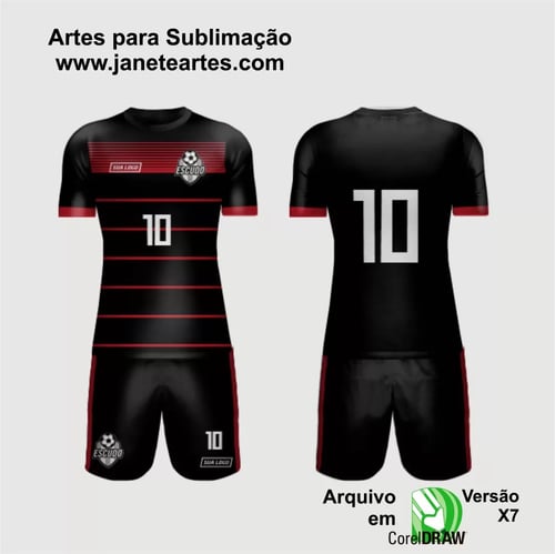 Arte Vetor Camisa de Time Amador 2024 - Modelo 07 Arte Vetor Camisa de Time Amador 2024 - Modelo 07